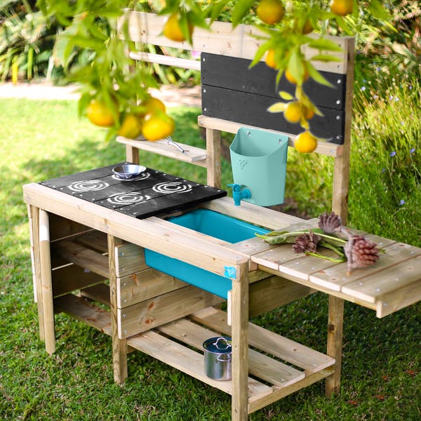 Deluxe Wooden Mud Kitchen