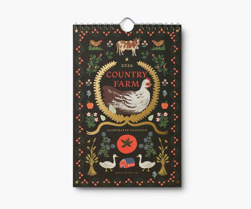 2026 Kitchen Calendar - Country Farm