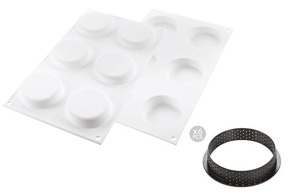 Silikomart™ Kit Tart Ring Klassik Silicone Mould