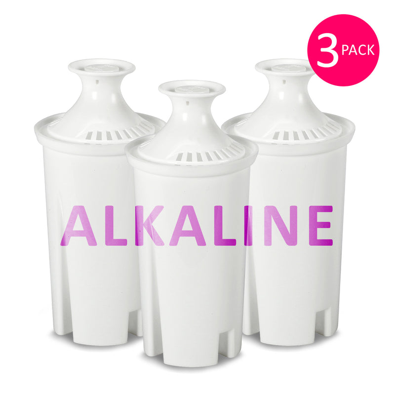 Alkaline Replacement Filter Compatible with Popular Pitchers