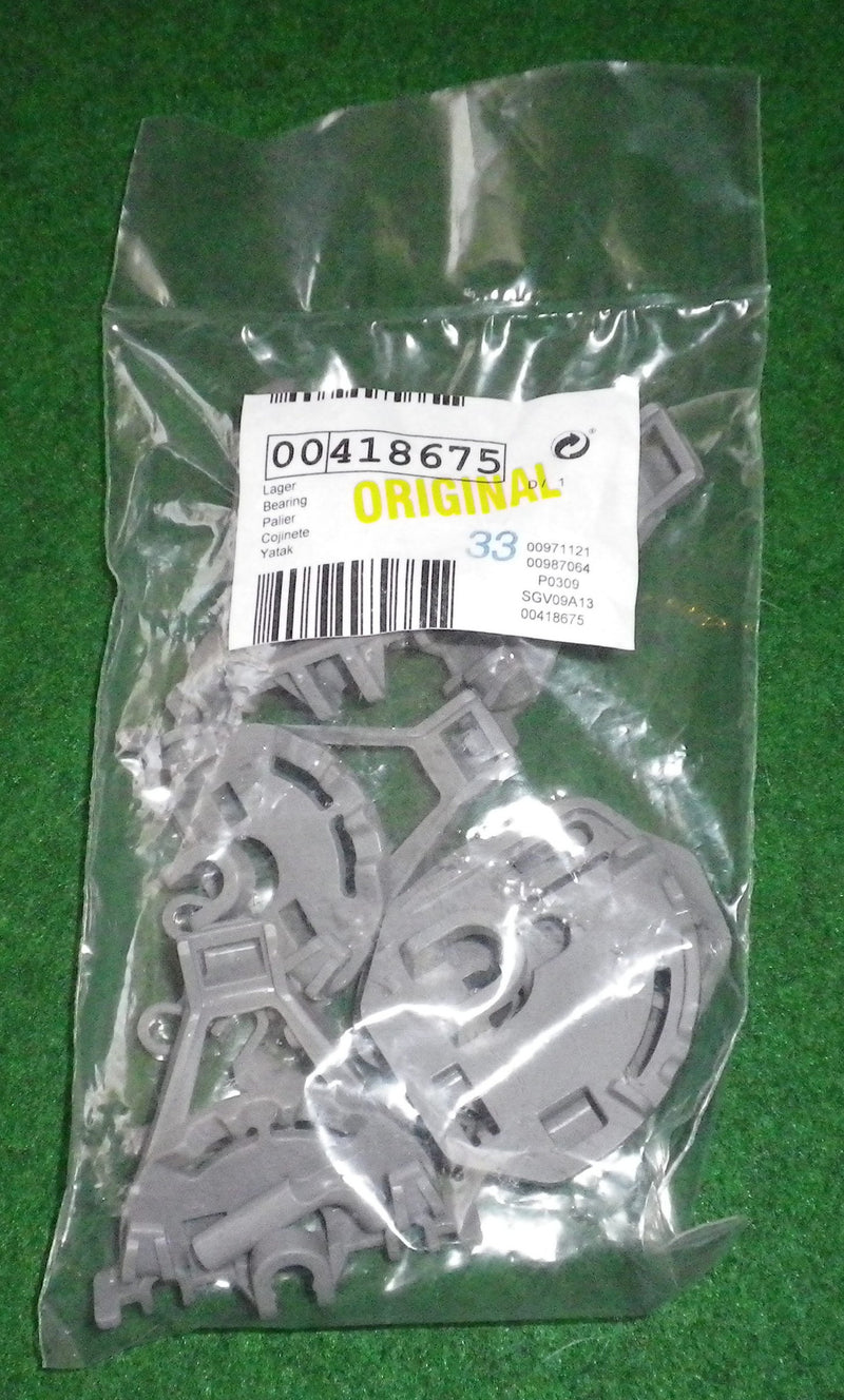 Bosch SGS, SGU Series Dishwasher Lower Basket Rack Clips (Pkt14) - Part # 418675