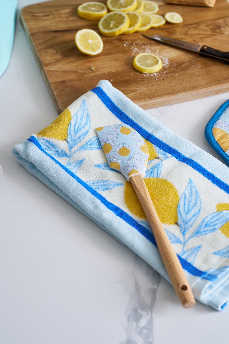 Lemons in a Line Kitchen Towels, 2 pack