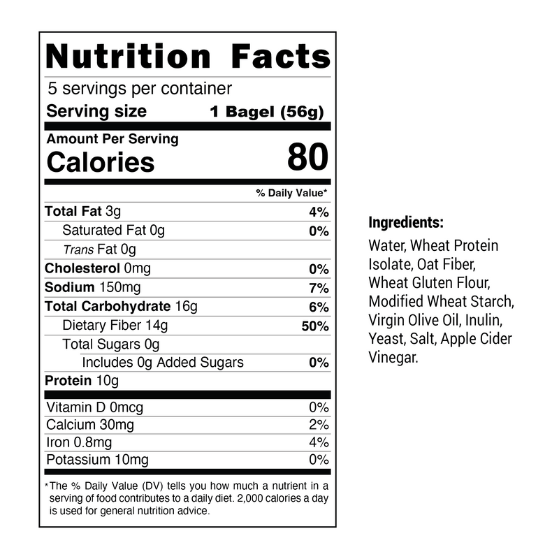 Inspire Protein Kitchen Bagels, 10oz (284g)