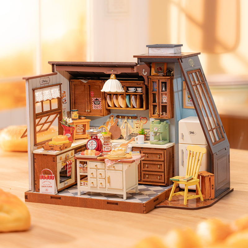 Rolife Baking Kitchen DIY Miniature House DG172