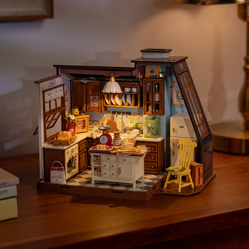 Rolife Baking Kitchen DIY Miniature House DG172