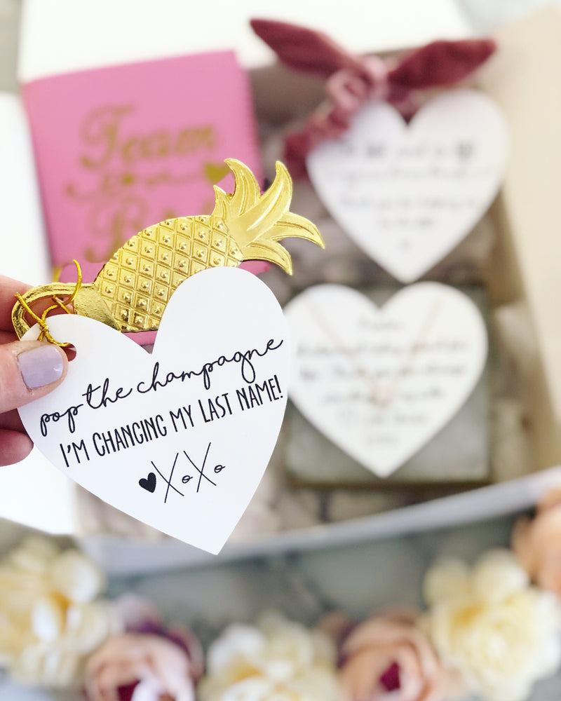 Bridesmaid Thank You Box