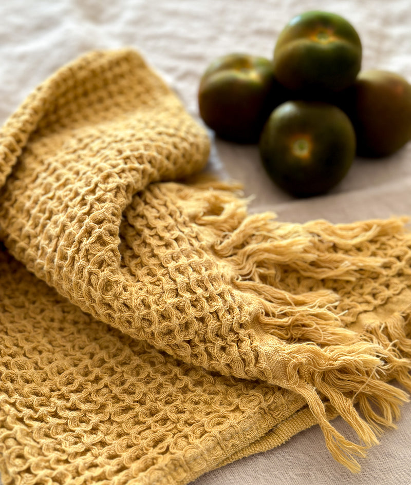 Natural Waffle Kitchen Towel