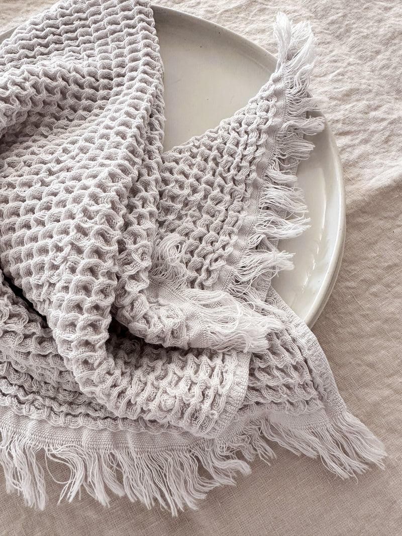 Natural Waffle Kitchen Towel