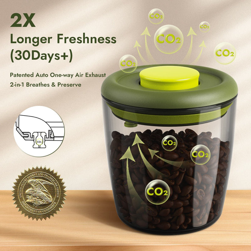 iKoffy FreshGuard Coffee Canister