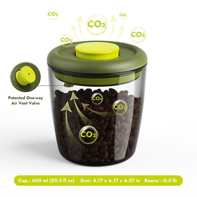 iKoffy FreshGuard Coffee Canister