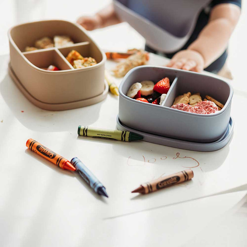 Silicone Large Lunch Box Pebble