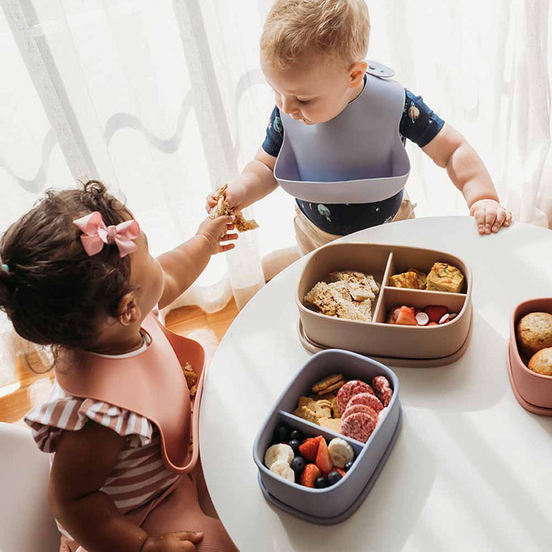 Silicone Large Lunch Box Pebble