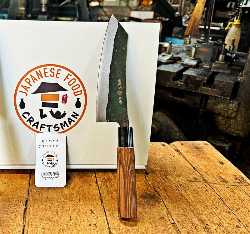 Curved Back 'Bunka' Kitchen Knife