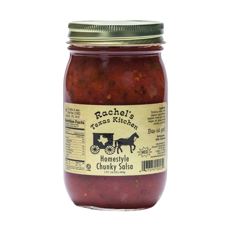 Homestyle Chunky Salsa Medium | Rachel’s Texas Kitchen