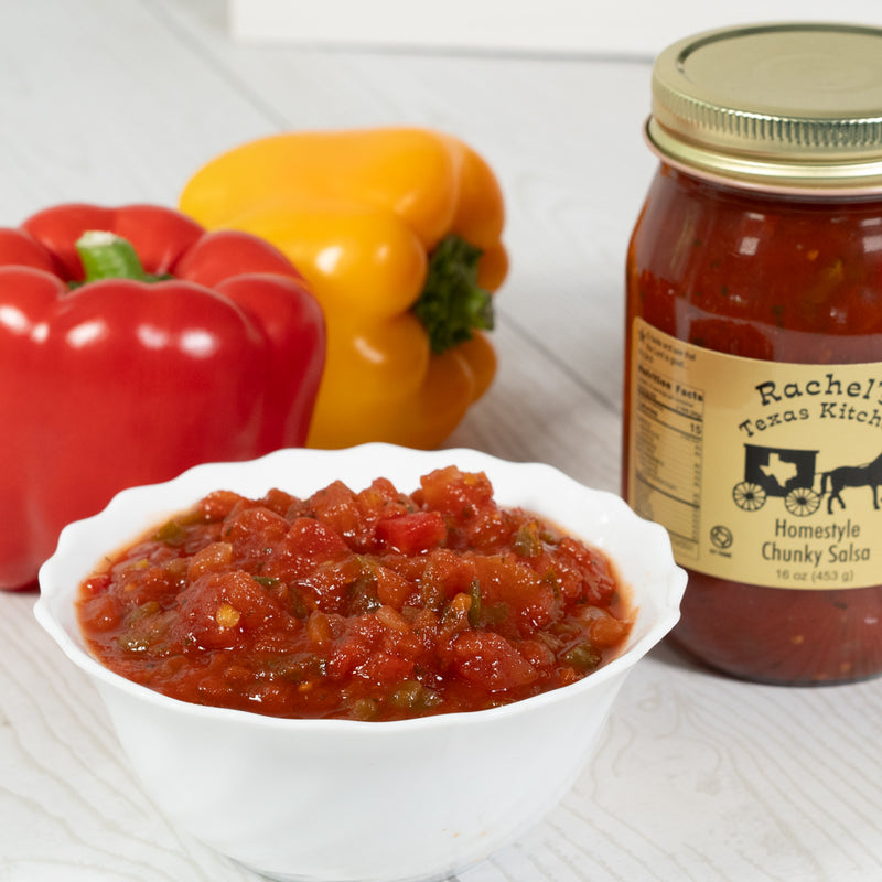 Homestyle Chunky Salsa Medium | Rachel’s Texas Kitchen