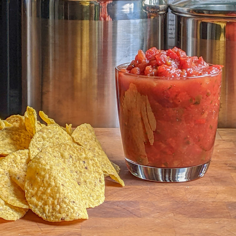 Homestyle Chunky Salsa Medium | Rachel’s Texas Kitchen