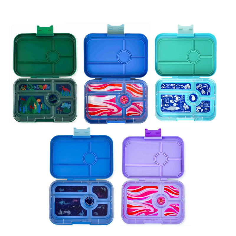 YUMBOX TAPAS - 5 COMPARTMENTS - 6 COLOURS