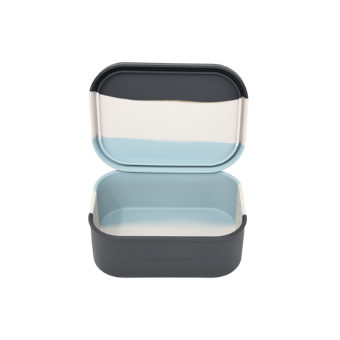 Jumbo No Divider Bento - Blue Tie Dye