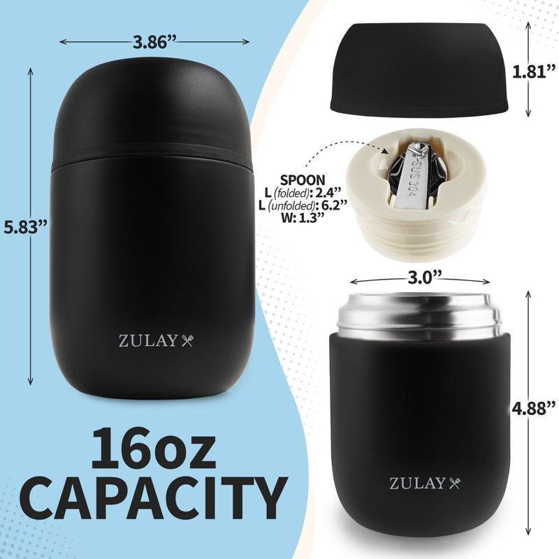 Zulay Vacuum Insulated Lunch Container