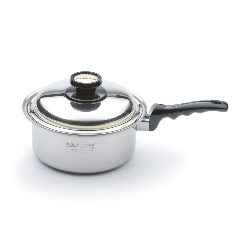 Kitchen Craft - 3 Quart Saucepan