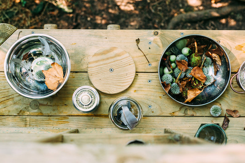 Wooden Outdoor Mud Kitchen
