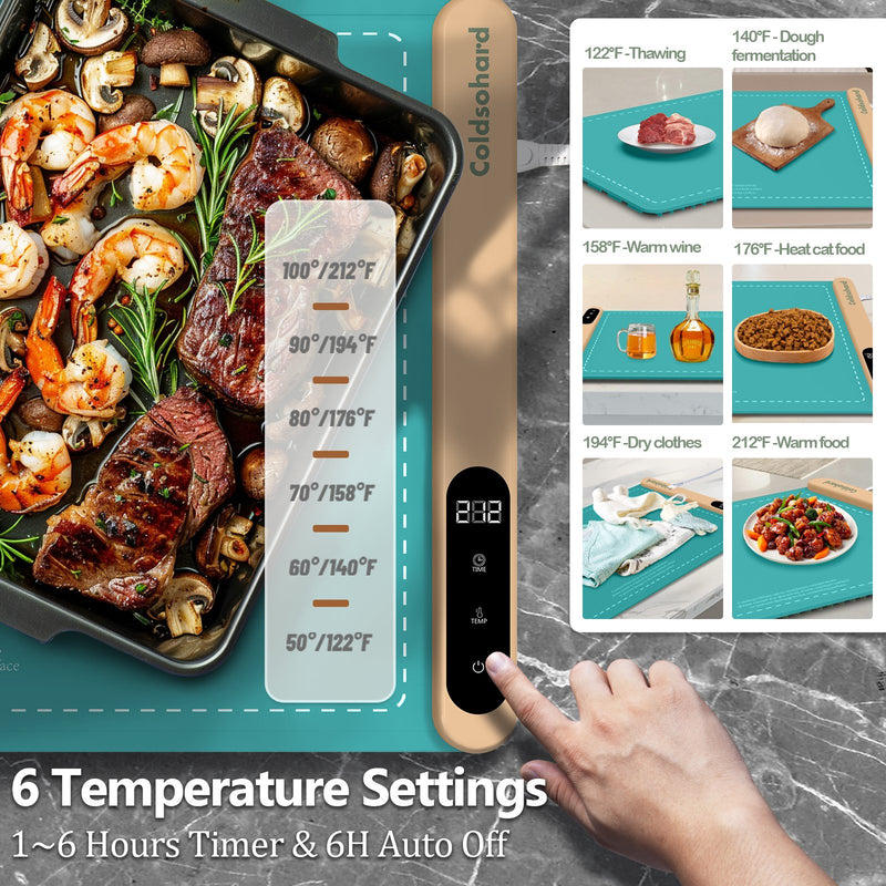 Food Warming Mat--Patented graphene technology