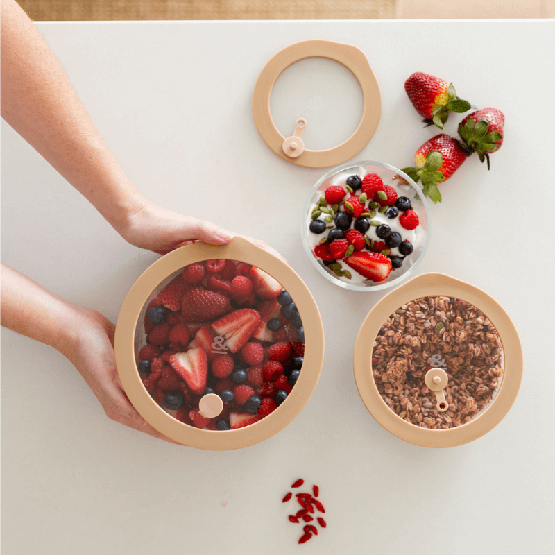Glass Food Containers | Round Mixed 3pk
