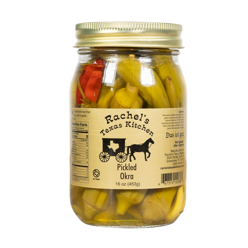 Pickled Okra | Rachel’s Texas Kitchen