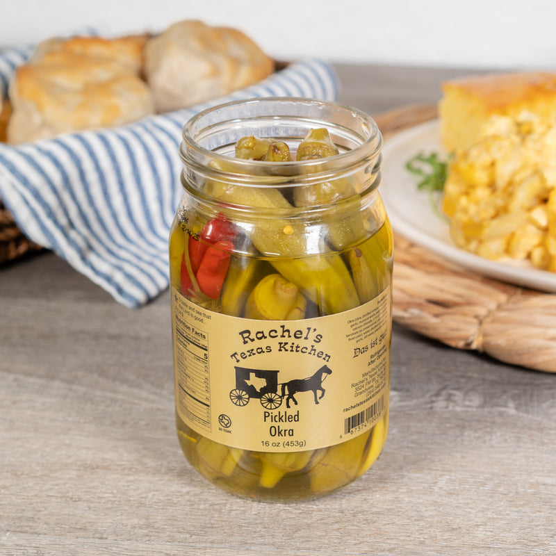 Pickled Okra | Rachel’s Texas Kitchen