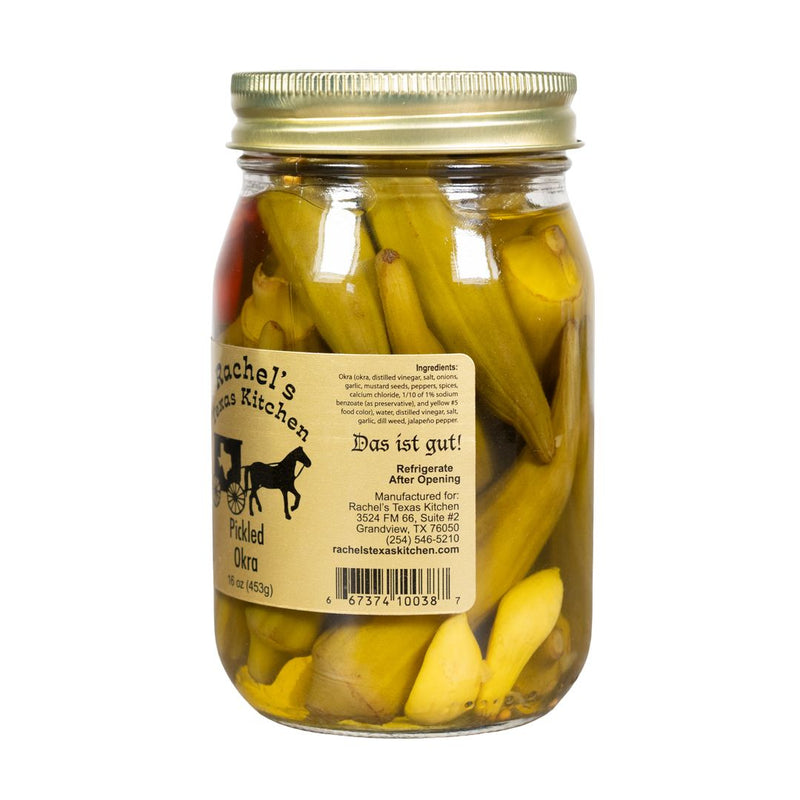 Pickled Okra | Rachel’s Texas Kitchen