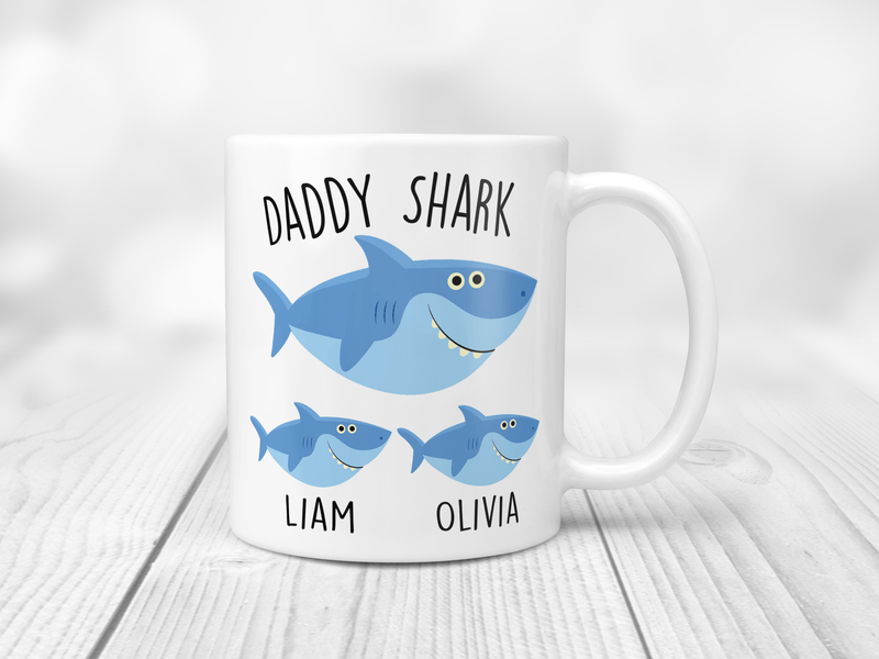 Daddy Shark Do Do Do Mug - Personalized
