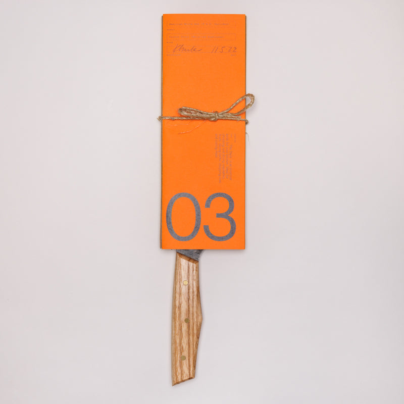 No. 3 The Daily kitchen knife by Nůž made in Waiuku, New Zealand