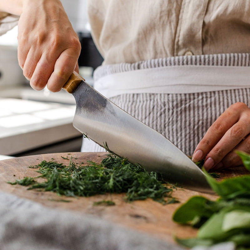 No. 3 The Daily kitchen knife by Nůž made in Waiuku, New Zealand