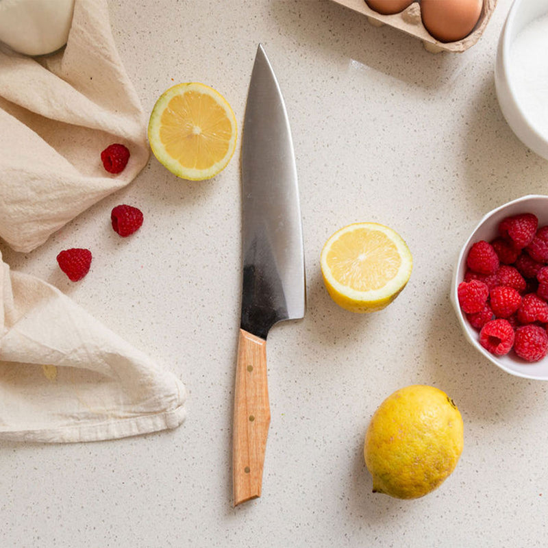 No. 3 The Daily kitchen knife by Nůž made in Waiuku, New Zealand