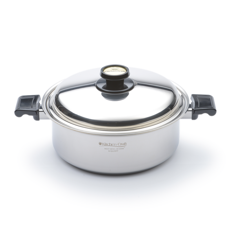 Kitchen Craft - 6 Quart Stock Pot
