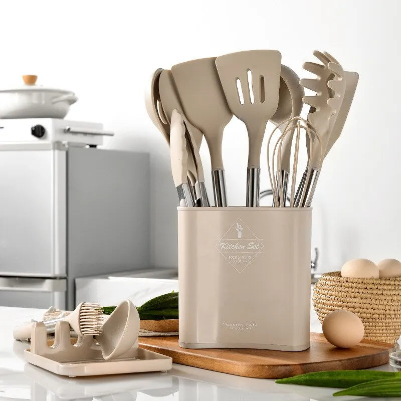 13 Piece Silicone Utensil Set
