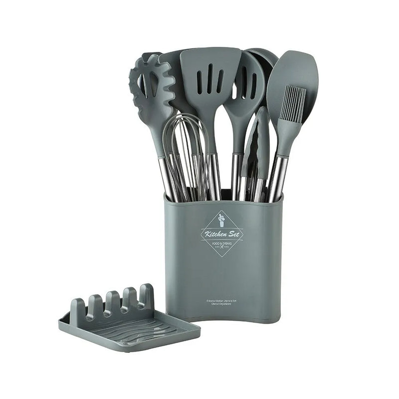 13 Piece Silicone Utensil Set