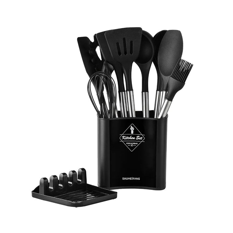 13 Piece Silicone Utensil Set