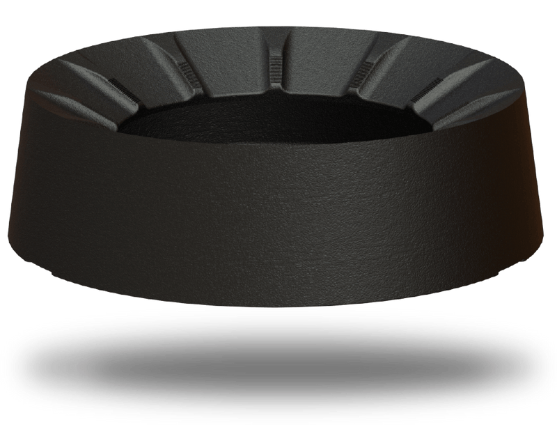 Barnacle Coasters: 4 Pack - Black (Blank)