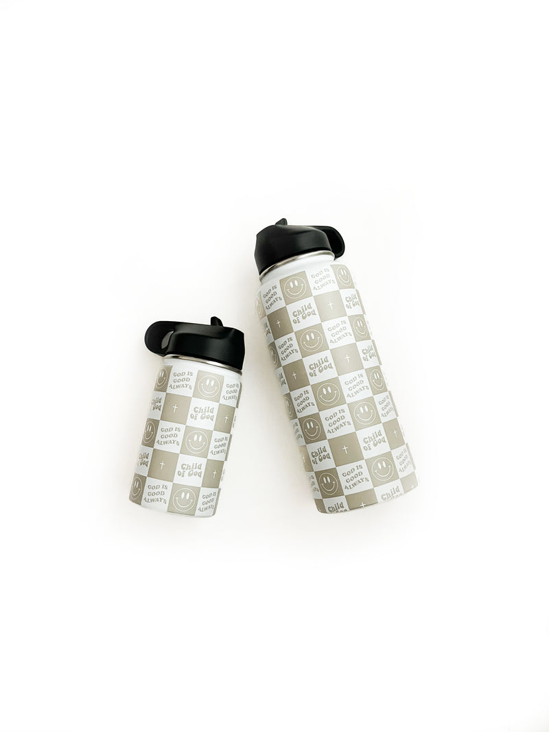 Checkered Child of God Tumbler