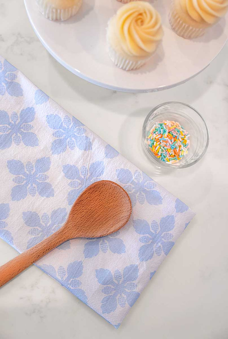 Easter Blue Quilt Kitchen Towel