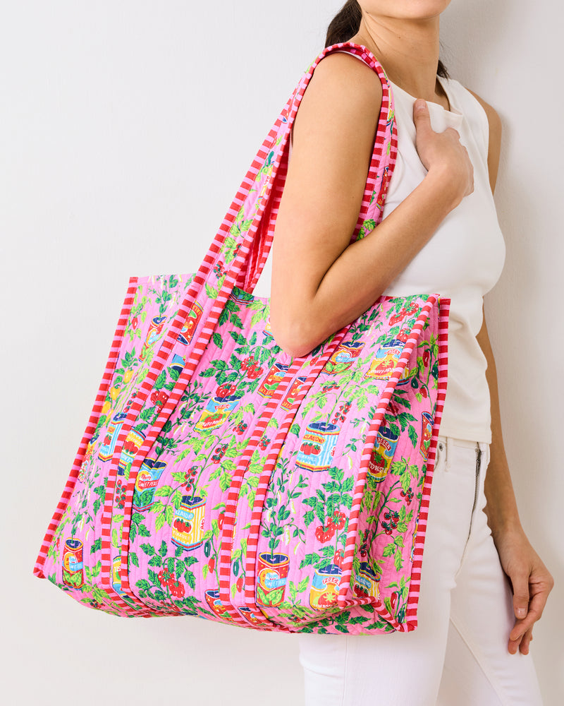 Kitchen Garden - The Traveler Tote - Rose