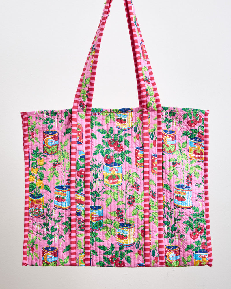 Kitchen Garden - The Traveler Tote - Rose