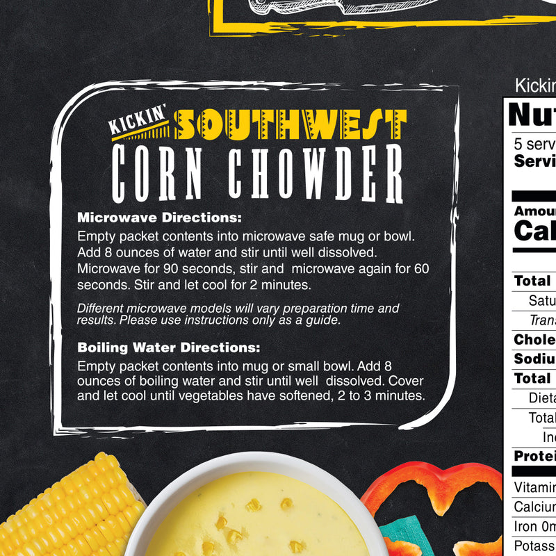 Inspire Protein Kitchen Southwest Corn Chowder – 15g Protein, Creamy and Satisfying
