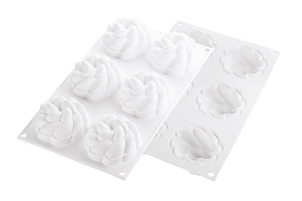Silikomart™ Kit Tart Ring Fleur Silicone Mould