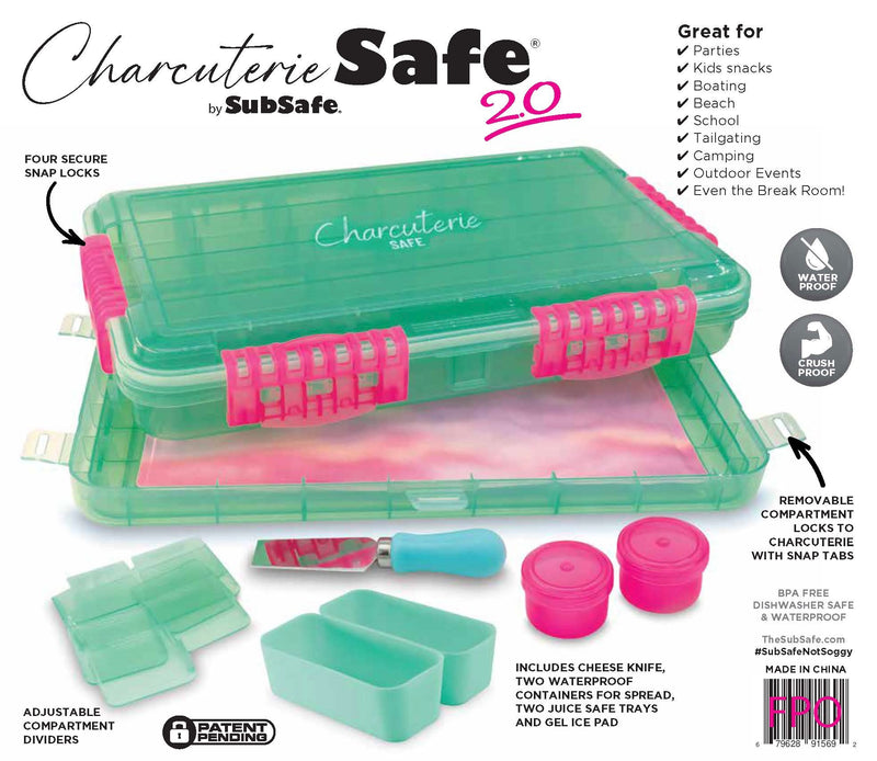 Charcuterie Safe 2.0 with ICE PACK!