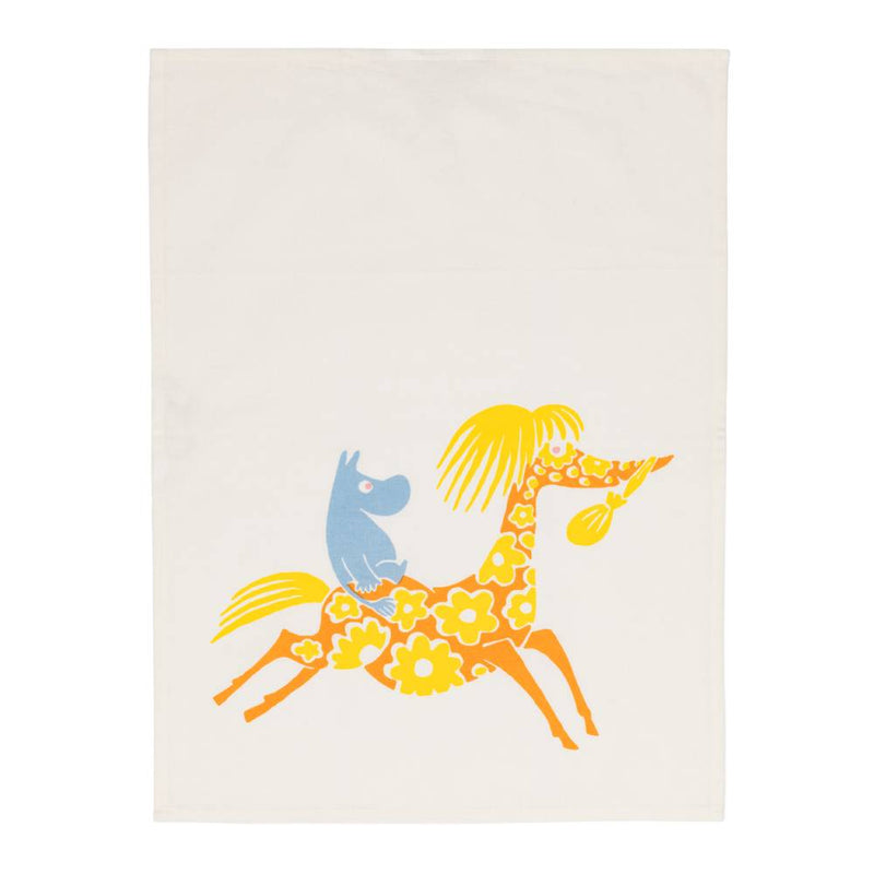 Moomin Party Kitchen Towel Yellow 2-Set