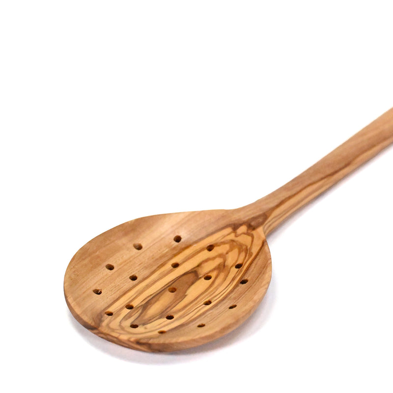 Artisan-Crafted Olive Wood Kitchen Utensils - Aesthetic, Sustainable & Antibacterial
