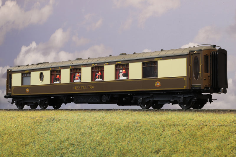 Darstaed D25-01D Finescale O Gauge All Steel Type K Pullman Kitchen 1st Coach 'Phyllis' (Preserved)