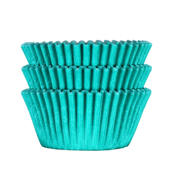 Bulk Jumbo Cupcake Liners: Jade Green